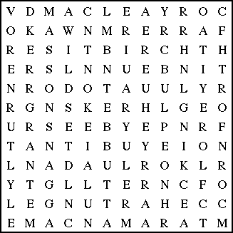 Australian Scientists Find-a-Word