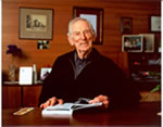 Ray Beckwith in his office, July 2005